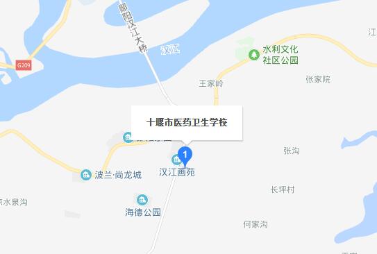 湖北十堰市醫(yī)藥衛(wèi)生學(xué)校地址在哪里、怎么走、乘車路線