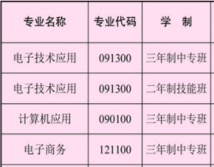 湖南省隆回縣職業(yè)中等專業(yè)學(xué)校招生專業(yè)