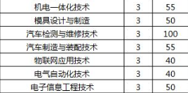 鎮(zhèn)安縣職教中心部分招生專業(yè)