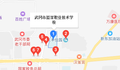 湖南省武岡市藍(lán)深職業(yè)技術(shù)學(xué)校地址、校園在哪里