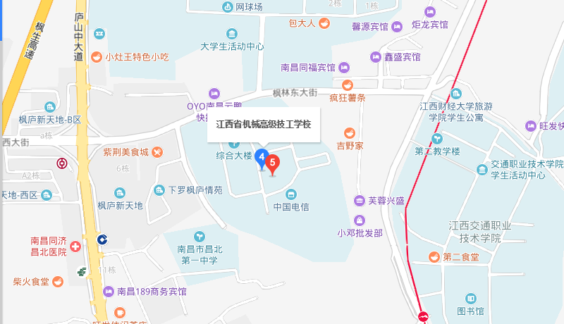 江西省機(jī)械高級技工學(xué)校地址