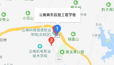 云南商務(wù)信息工程學校地址、校園在哪里