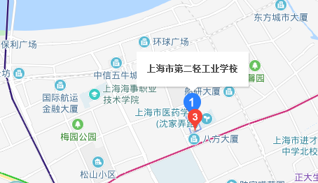 上海市第二輕工業(yè)學校地址、校園在哪里