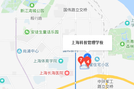 上?？萍脊芾韺W(xué)校地址、校園在哪里