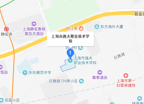 上海市逸夫職業(yè)技術(shù)學(xué)校地址、校園在哪里