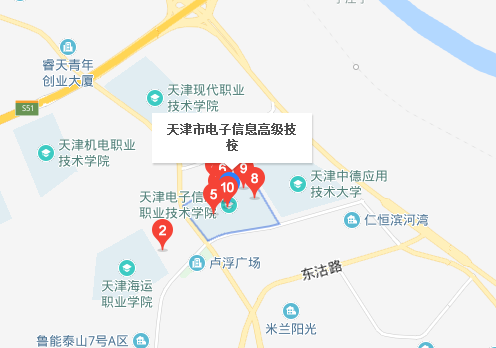 天津市電子信息技師學(xué)院地址、校園在哪里