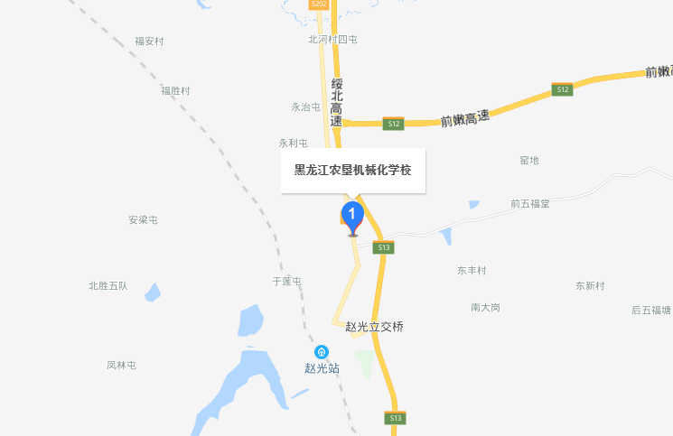 黑龍江農(nóng)墾機械化學(xué)校地址、校園在哪里