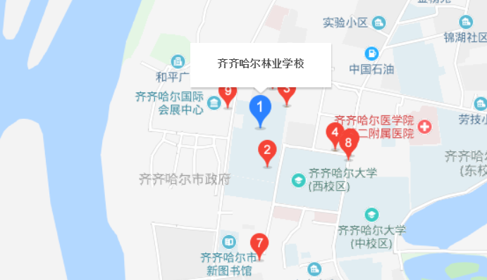 齊齊哈爾林業(yè)學(xué)校地址、校園在哪里