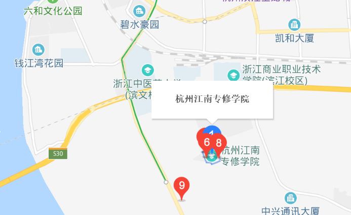 杭州江南專修學(xué)院地址、校園在哪里
